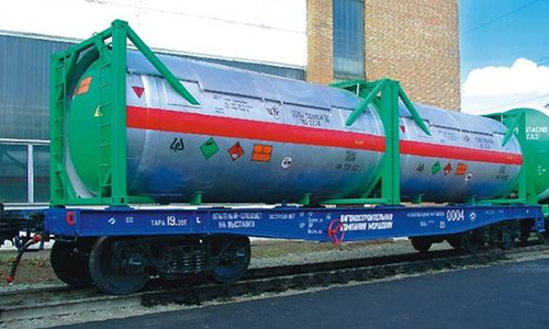 Перевозки опасных грузов по железной дороге по Украине