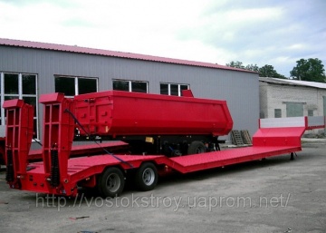 ВАРЗ-НПВ 2013 2-осний напівпричіп-важковіз вантажопідйомністю 21 300 кг