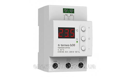 Potężny termostat TERNEO B